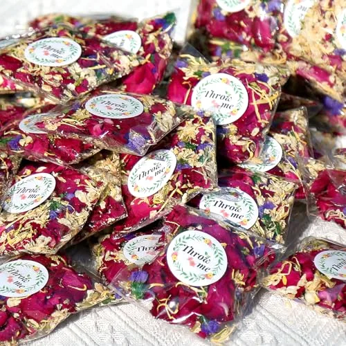 Mix Flower Confetti, Dried Flower Petals, Real Rose Petals